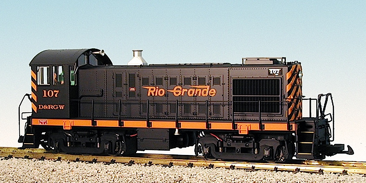 Rio Grande S4 Diesel Lokomotive (Diesel locomotive) 107