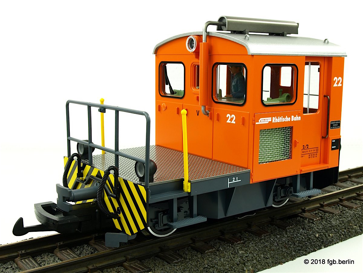 RhB Schienentraktor (Tractor loco) Tm 2/2 22
