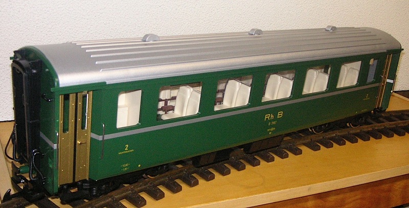RhB Einheits Personenwagen 2. Klasse (Passenger car, 2nd class)