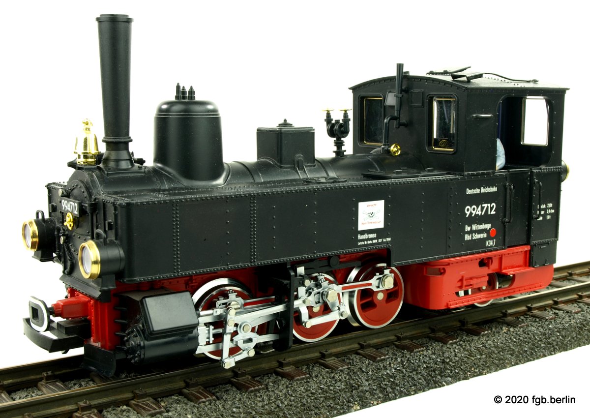 DR Dampflok (Steam locomotive) 99 4712