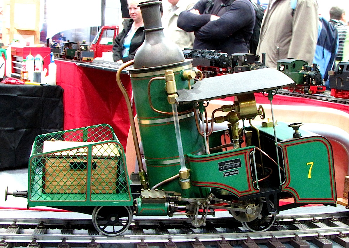 Rigi Zahnraddampflok (Rack steam locomotive) Nr. 7
