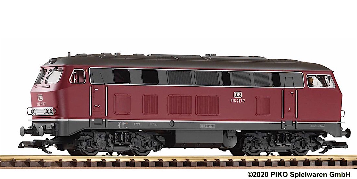 DB Diesellok (Diesel Locomotive) 218 213-7