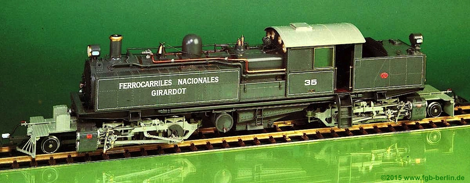 Magnus Girardot Railway of Colombia Dampflokomotive (Steam Locomotive) 35