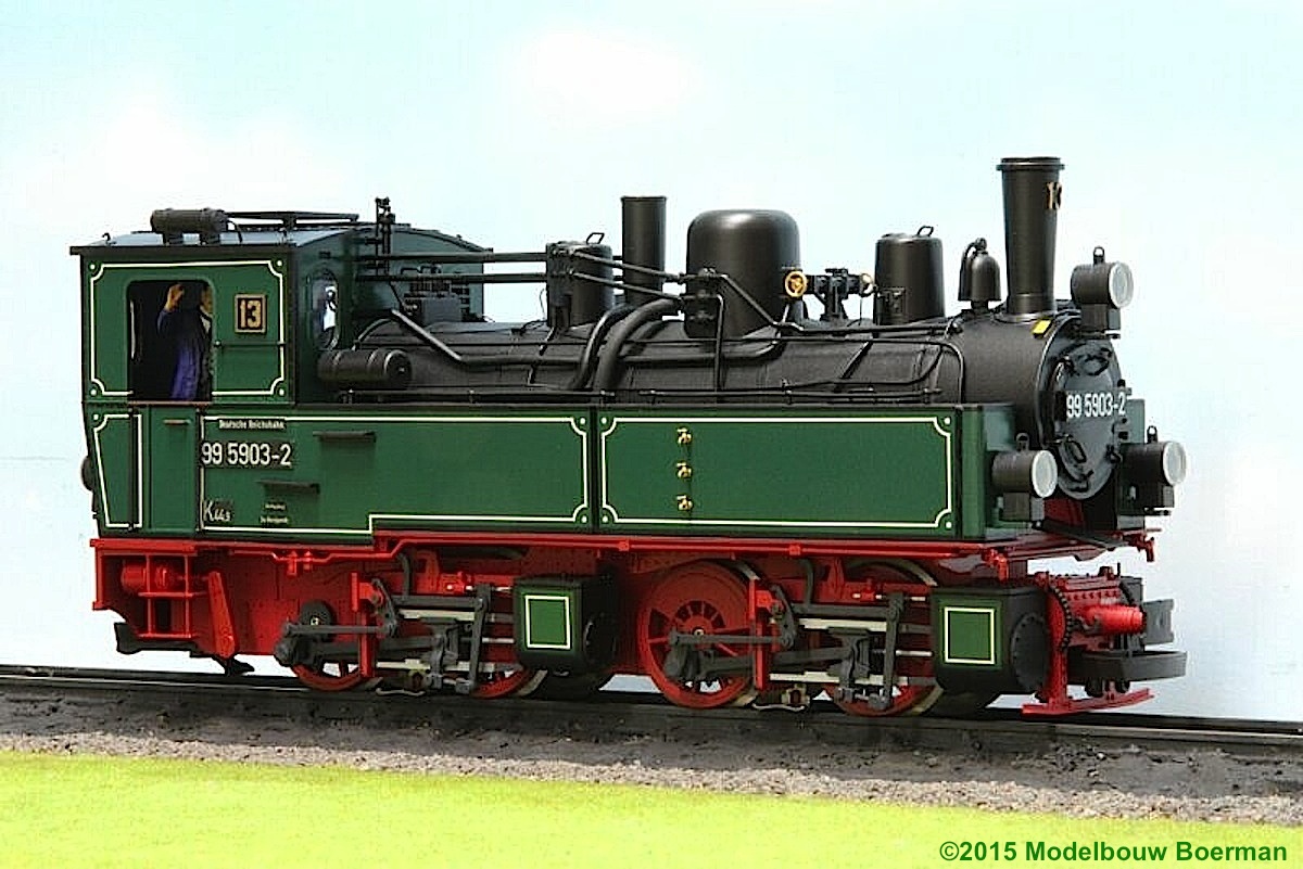 DR Mallet Dampflok (Steam Locomotive) 99 5903
