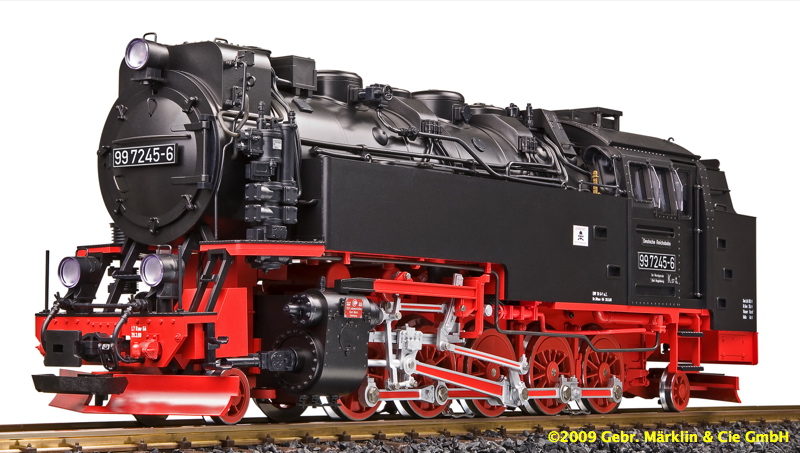 DR Dampflok (Steam locomotive) 99 7245-6