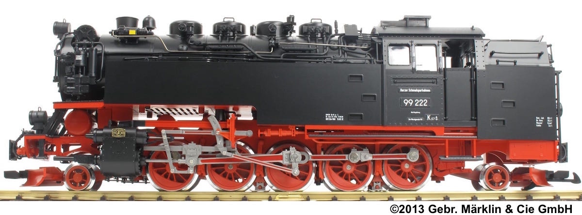 HSB Dampflok (Steam locomotive) 99 222