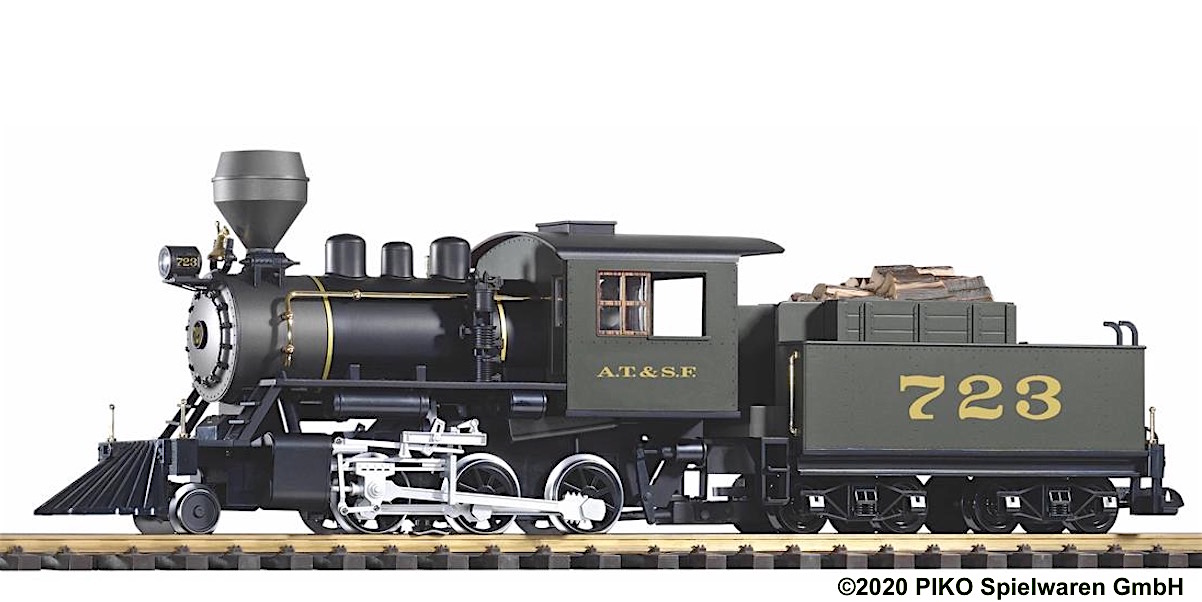 Santa Fe 2-6-0 Mogul Dampflok (Mogul steam locomotive) 723