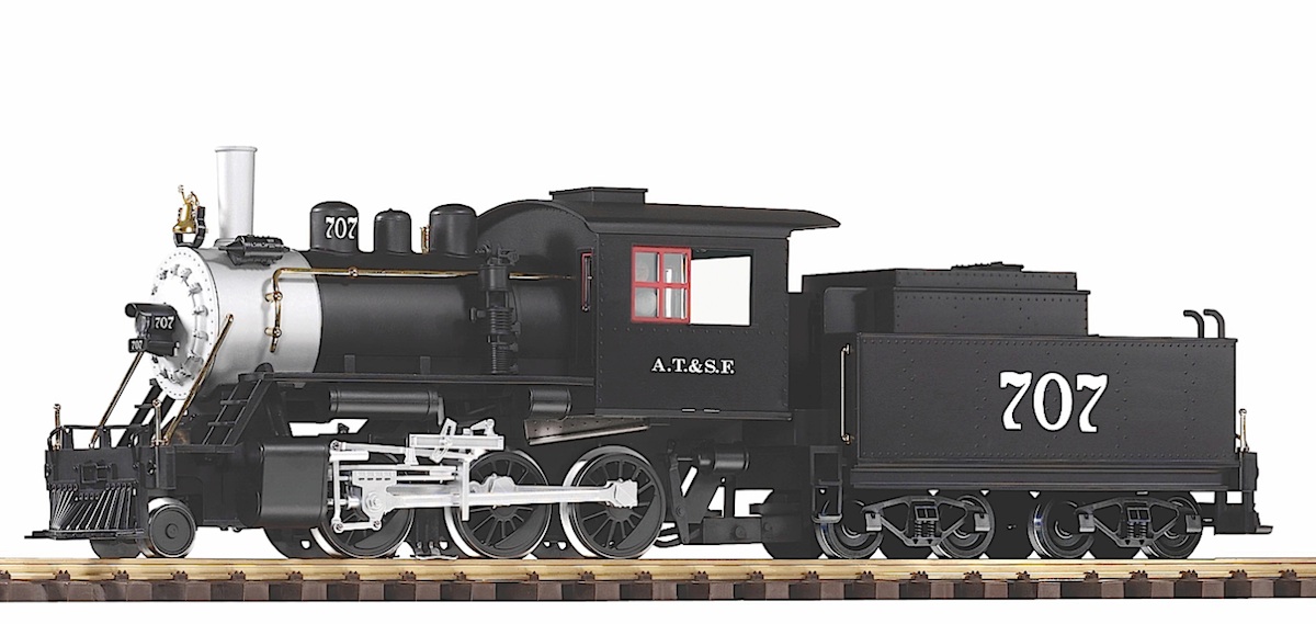 Santa Fe 2-6-0 Mogul Dampflok (Mogul steam locomotive) 707