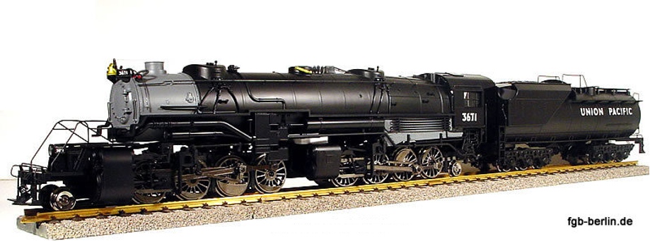 Mallet 2-8-8-2 Schlepptender Dampflokomotive (Steam locomotive) 3671