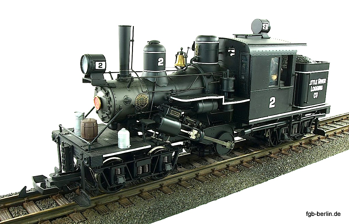 Little River Logging Co Climax Dampflok (Steam locomotive) No.2