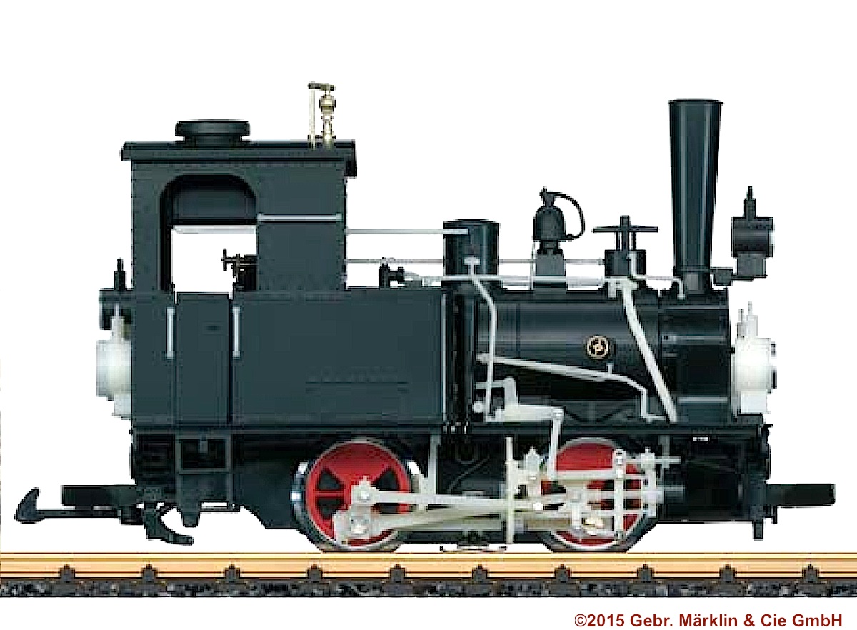DEV Dampflok (Steam locomotive) "Franzburg" Handmuster/Preproduction sample)