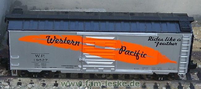 Western Pacific Boxcar