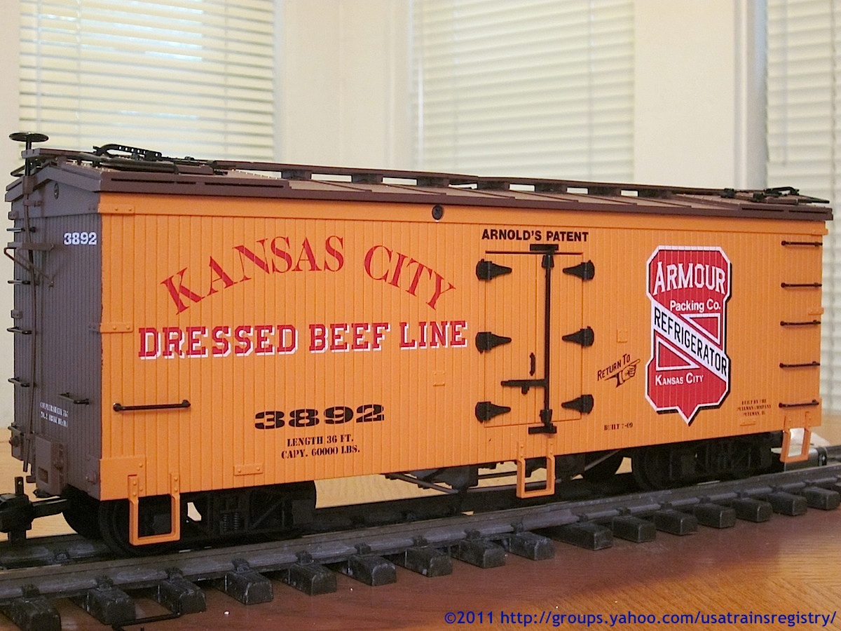 Kansas City Dressed Beef Line Kühlwagen (Reefer) 3892
