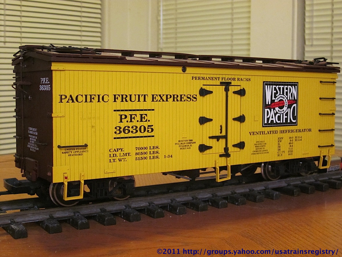 Pacific Fruit Express Kühlwagen (Reefer) PFE 36305