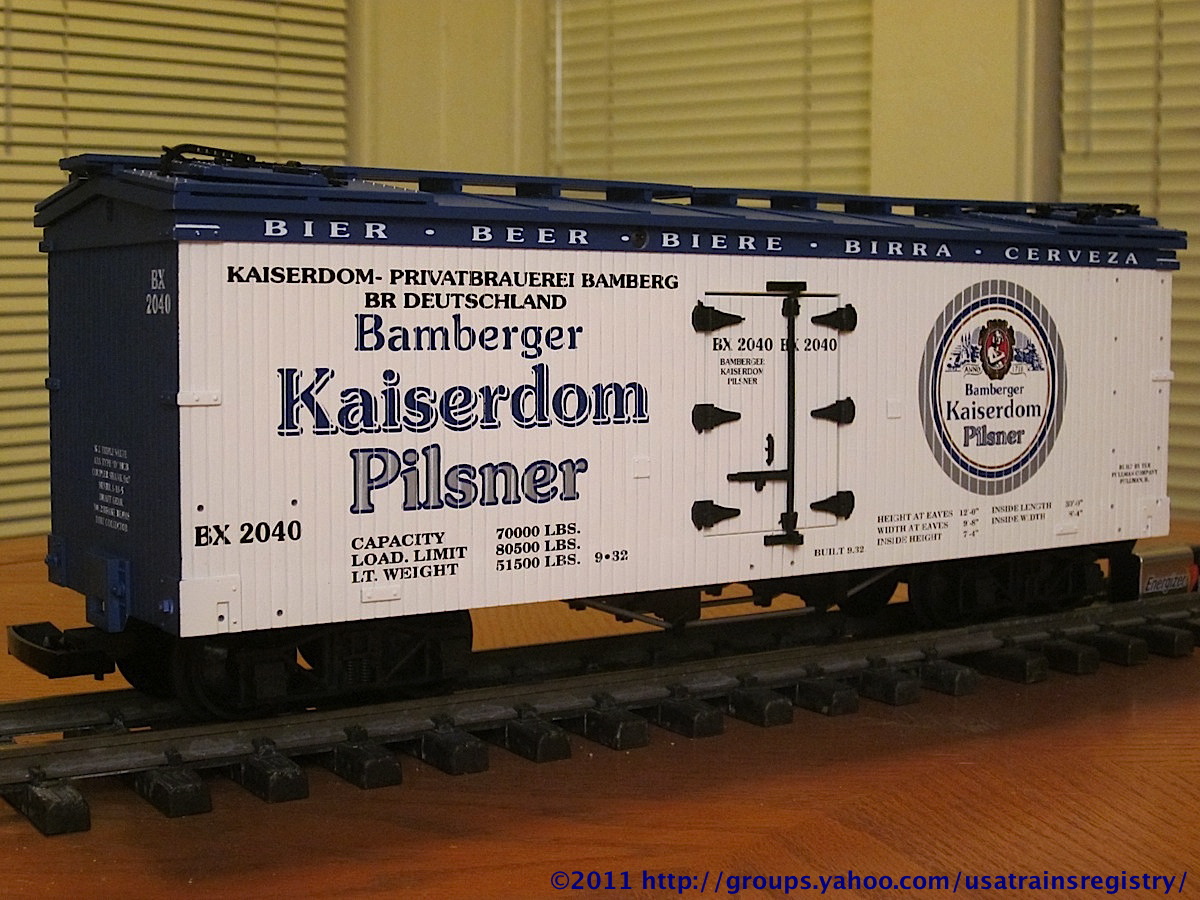 Bamberger Kaiserdom Pilsner Kühlwagen (Reefer) BX 2040