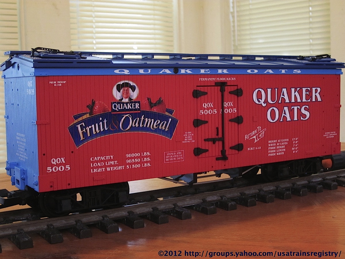 Quaker Oats Kühlwagen (Reefer) QOX 5005