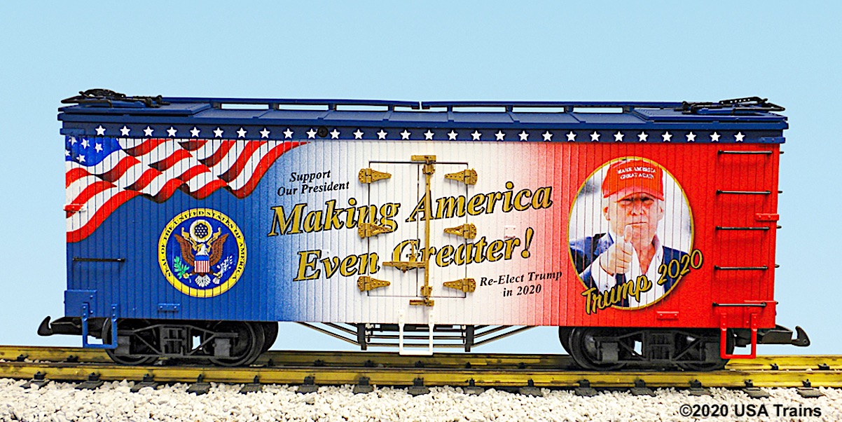 "Making America Even Greater" Kühlwagen (Refrigerator Car) - Trump 2020