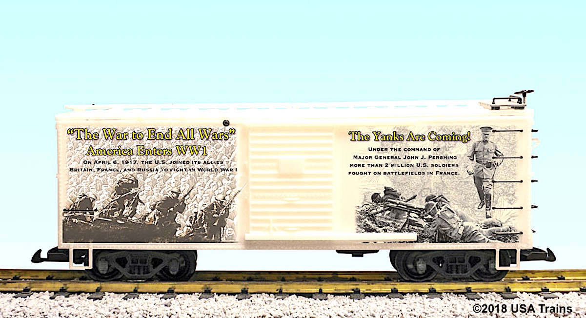 WW 1 - Yanks are Coming Güterwagen (Boxcar)