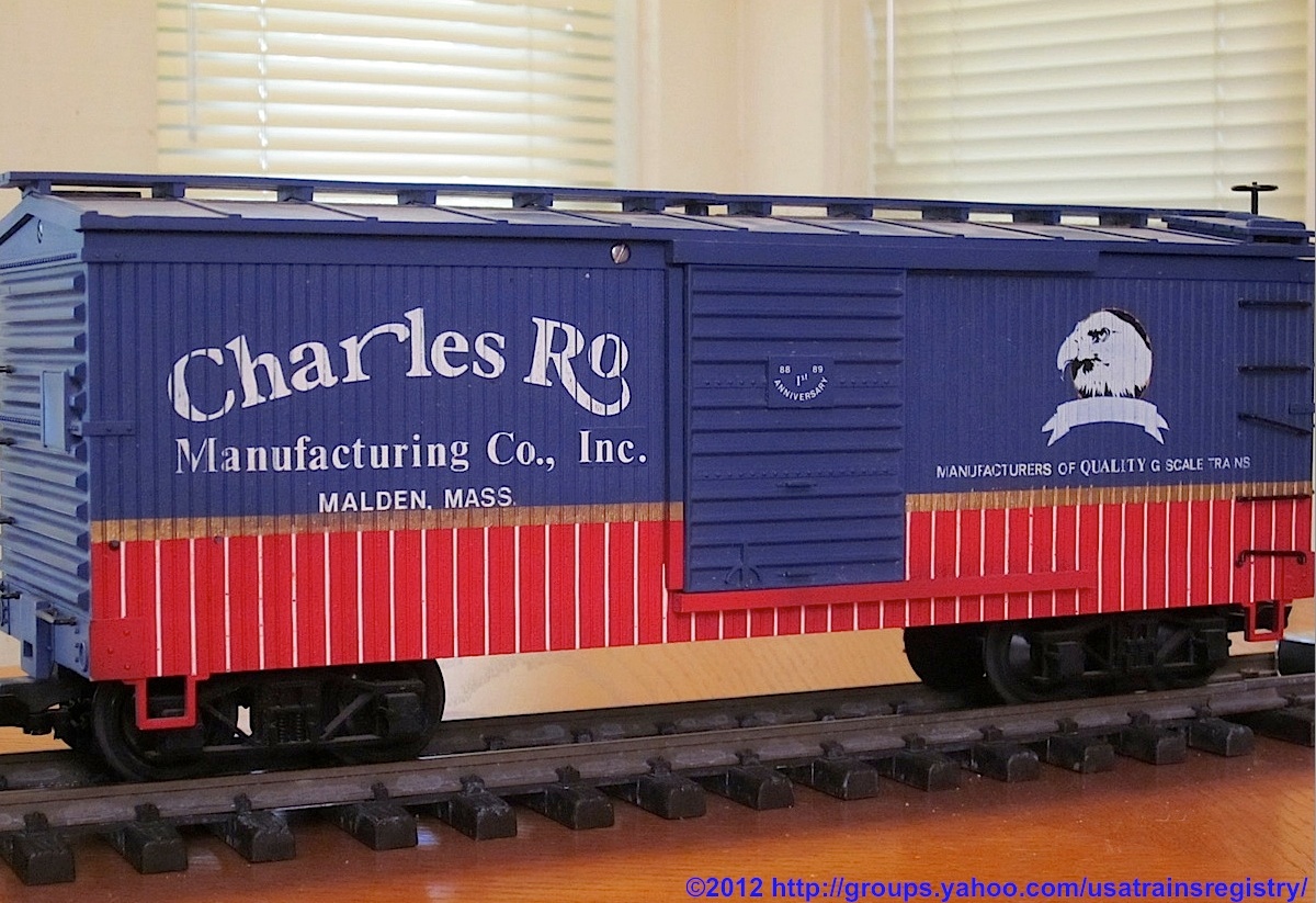 USA Trains 1. Jubiläums-Wagen (Anniversary car) - Charles Ro Boxcar