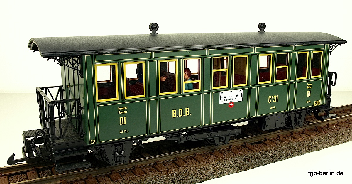 Ballenberg-Personenwagen 3. Klasse (Passenger car, 3rd class)