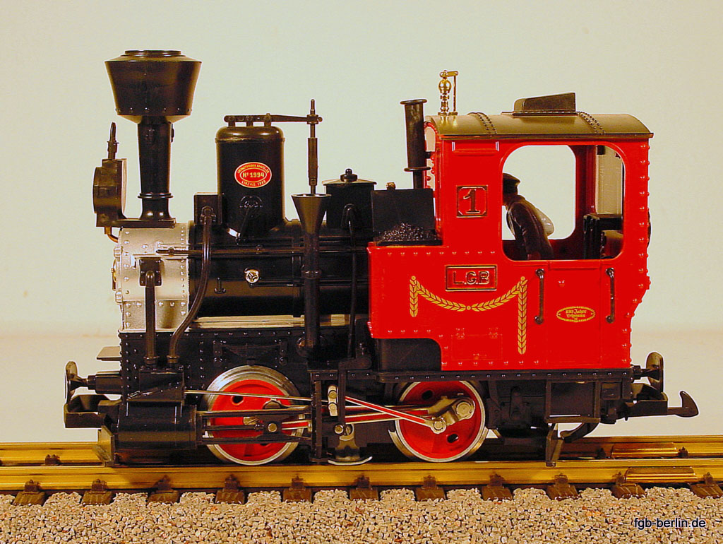 LGB Jubiläumslok (Jubilee locomotive) 100 Jahre Lehmann