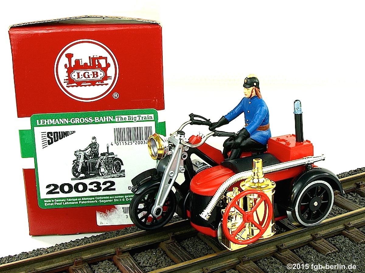 Feuerwehr-Motorrad TOM® (Fire Department TOM® Rail Cycle), Sound