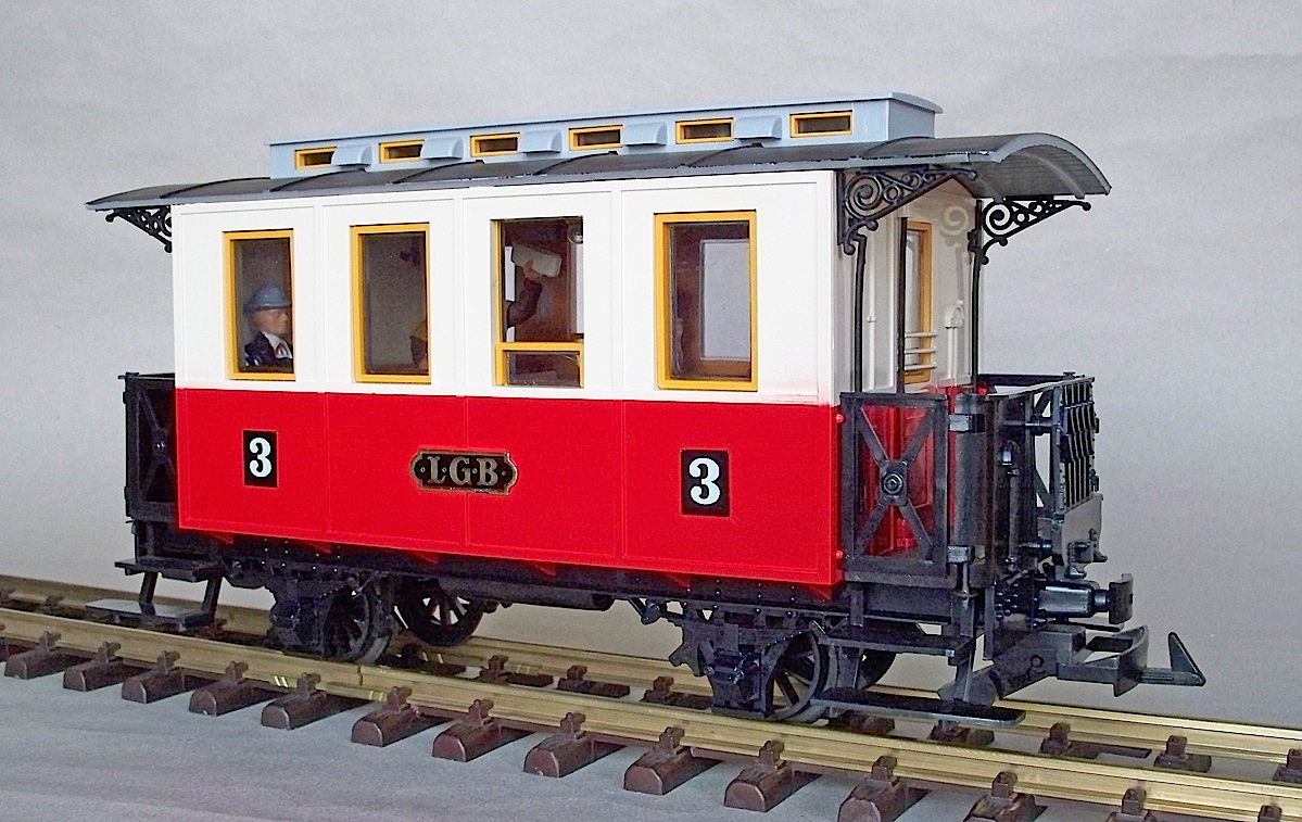 LGB Personenwagen 3. Klasse (Passenger car 3rd class) Version 4