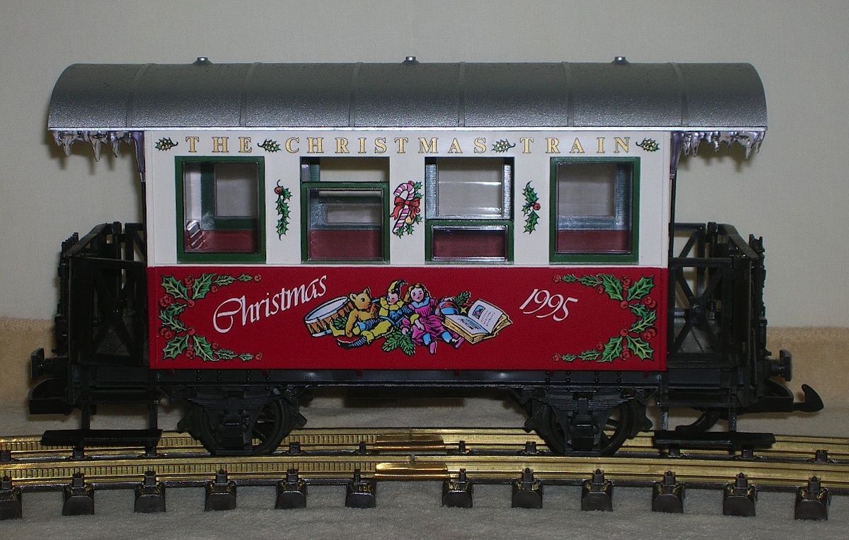 Weihnachts-Personenwagen (Christmas passenger car) 1995