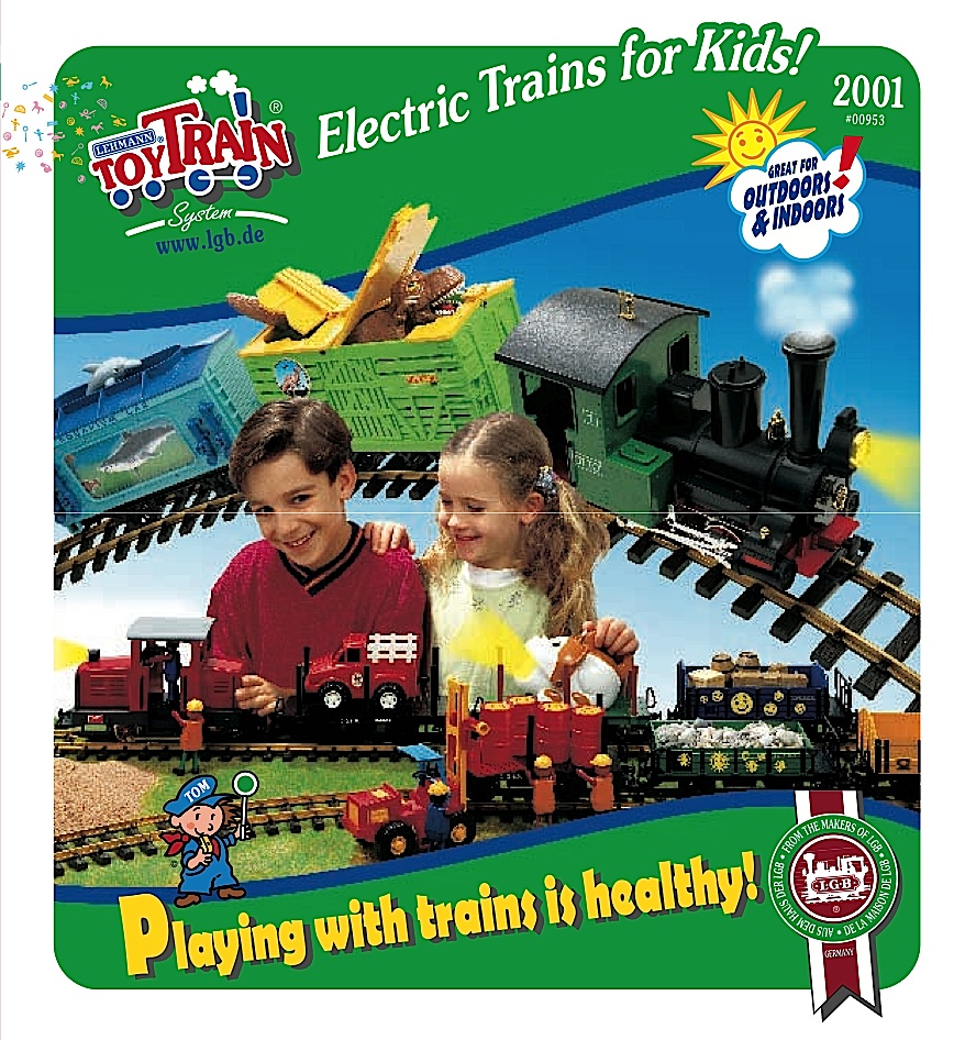 Lehmann Toy Train Katalog (Catalogue) 2001 -  English