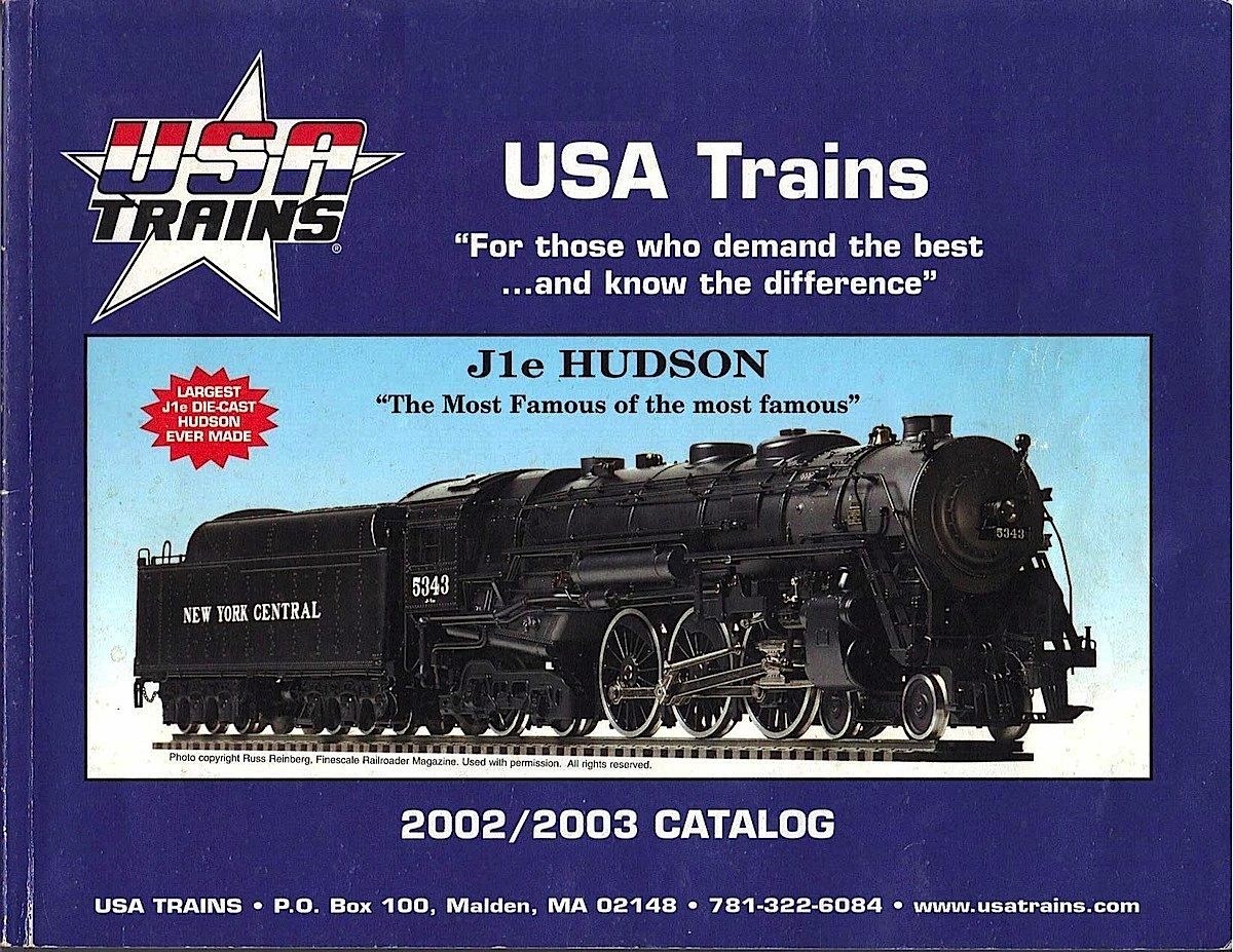 USA Trains Katalog (Catalogue) 2002-2003