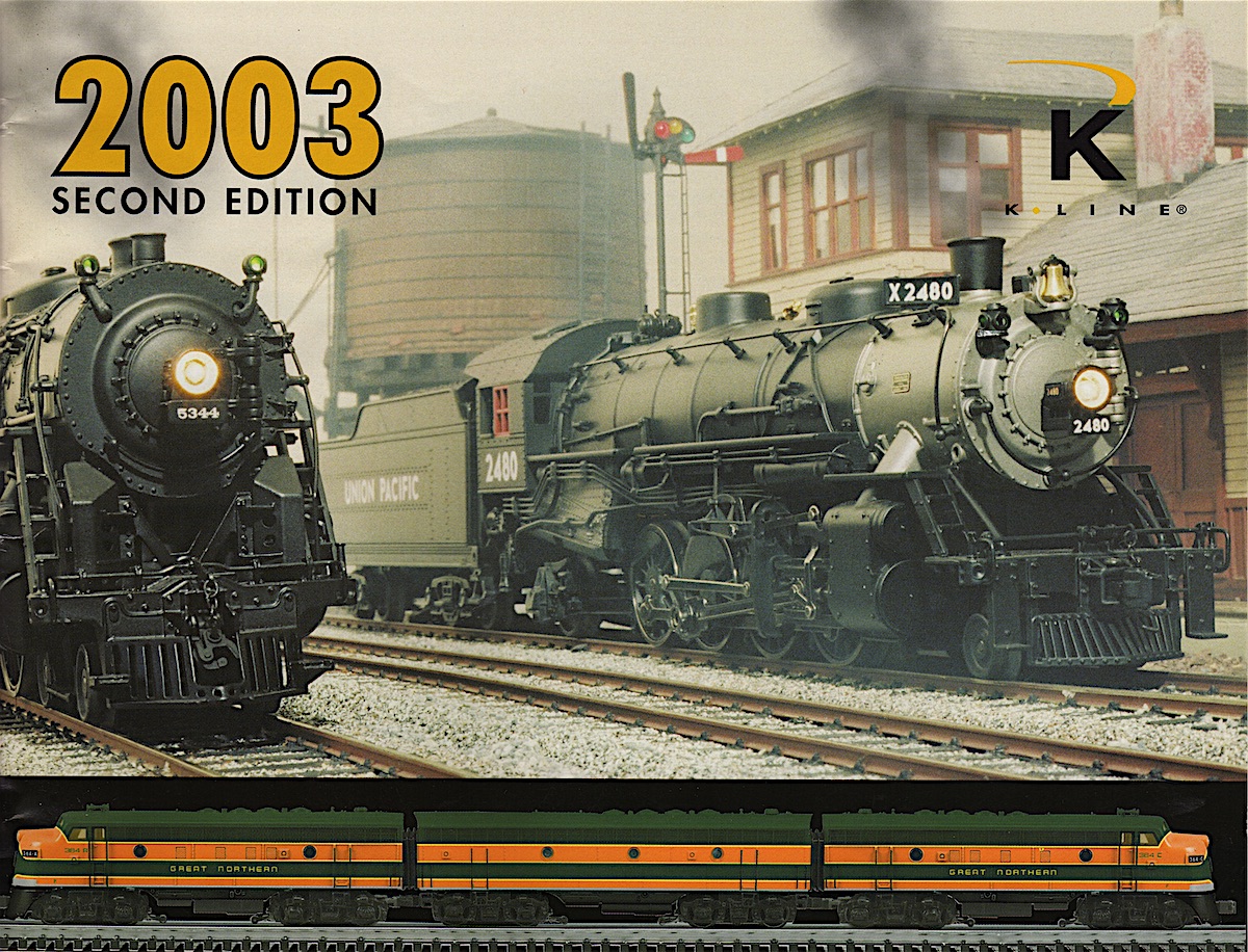 K-Line Electric Trains Katalog (Catalogue) 2003 2nd Edition