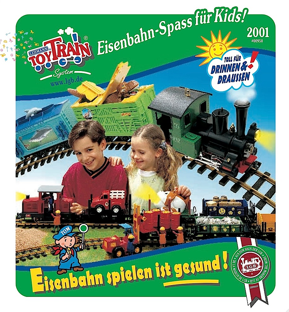 Lehmann Toy Train Katalog (Catalogue) 2001