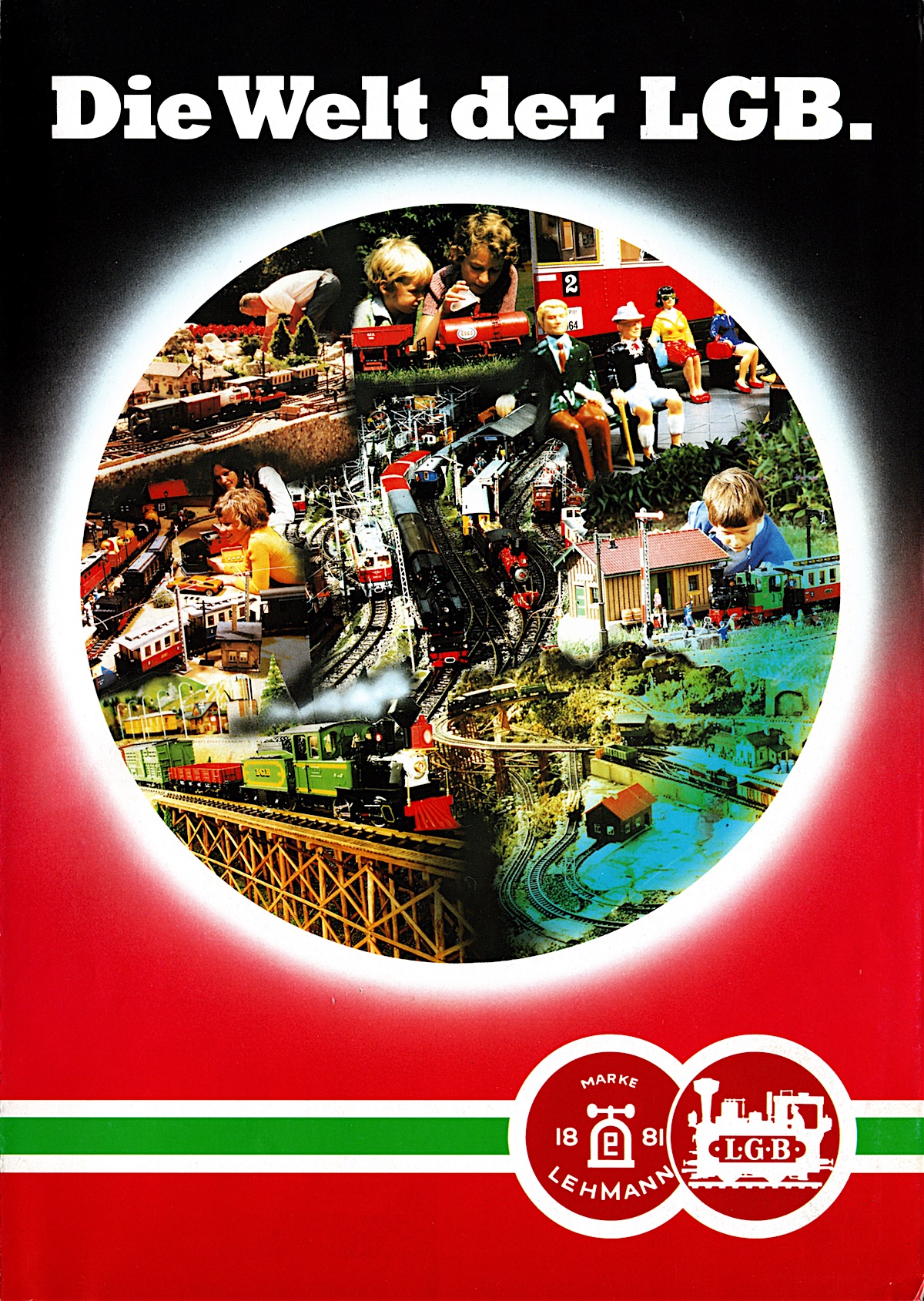 LGB Broschüre (Flyer) 1986 - Die Welt der LGB