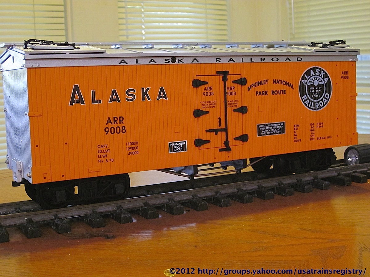 Alaska Railroad Kühlwagen (Kühlwagen) AAR 9008