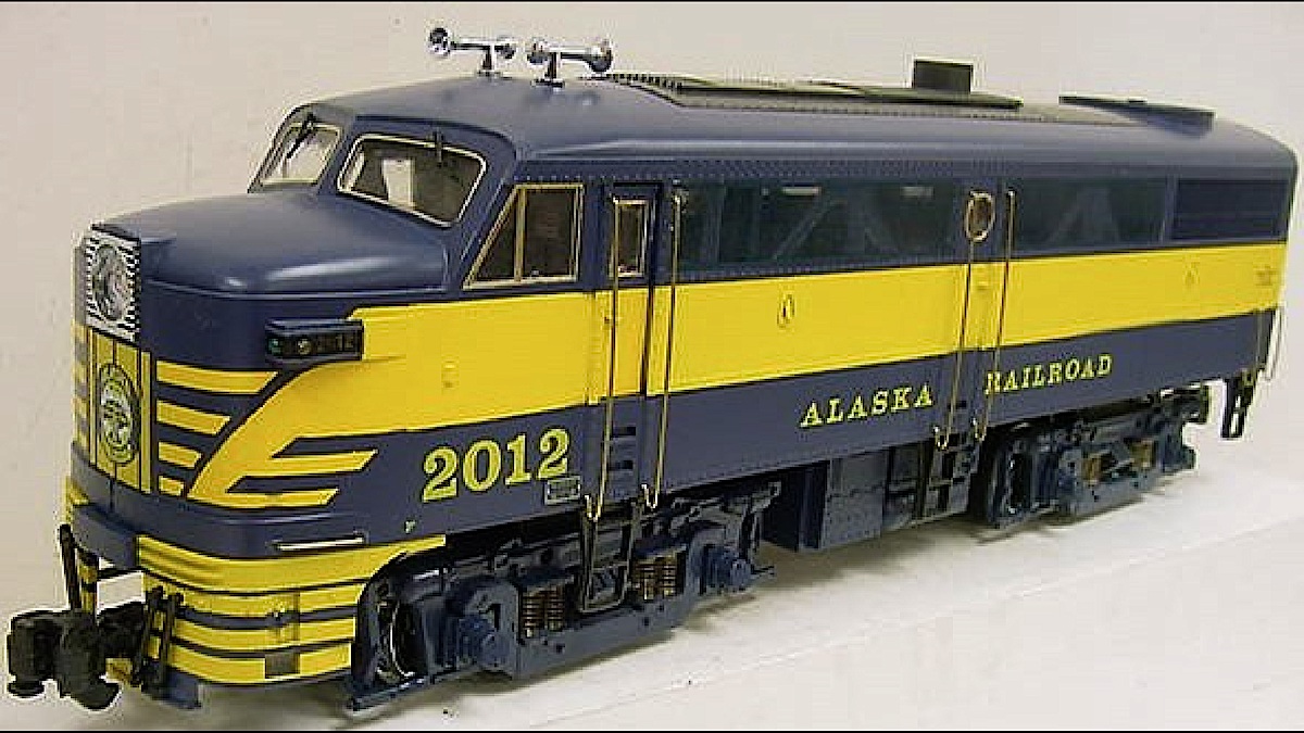 Alaska Railroad Alco FA-1 Diesel Lok (Diesel locomotive) 2012