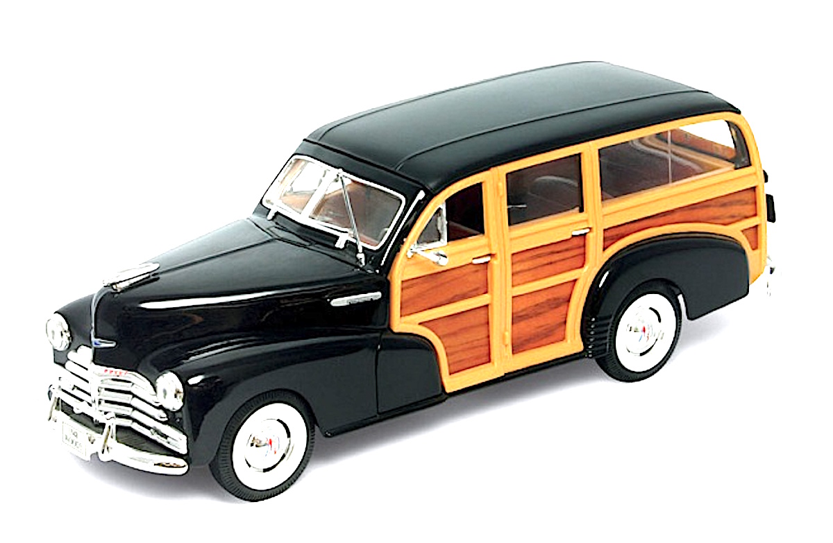 1948 Chevrolet Woody Wagon Fleetmaster (by Welly)