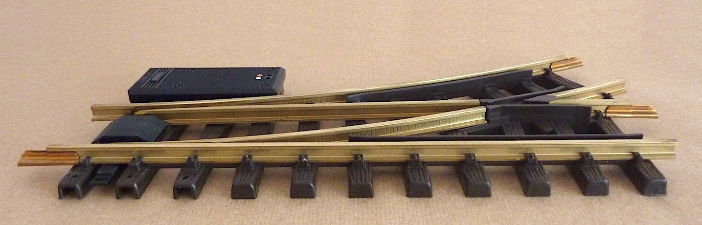 Elektro-Weiche, links (Electric Switch, left)