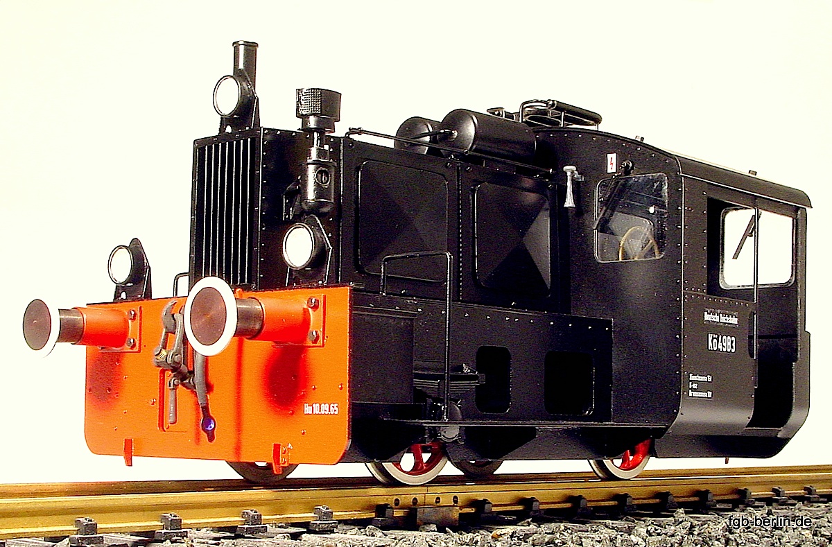 DR Diesellok (Diesel locomotive) Kö 4983