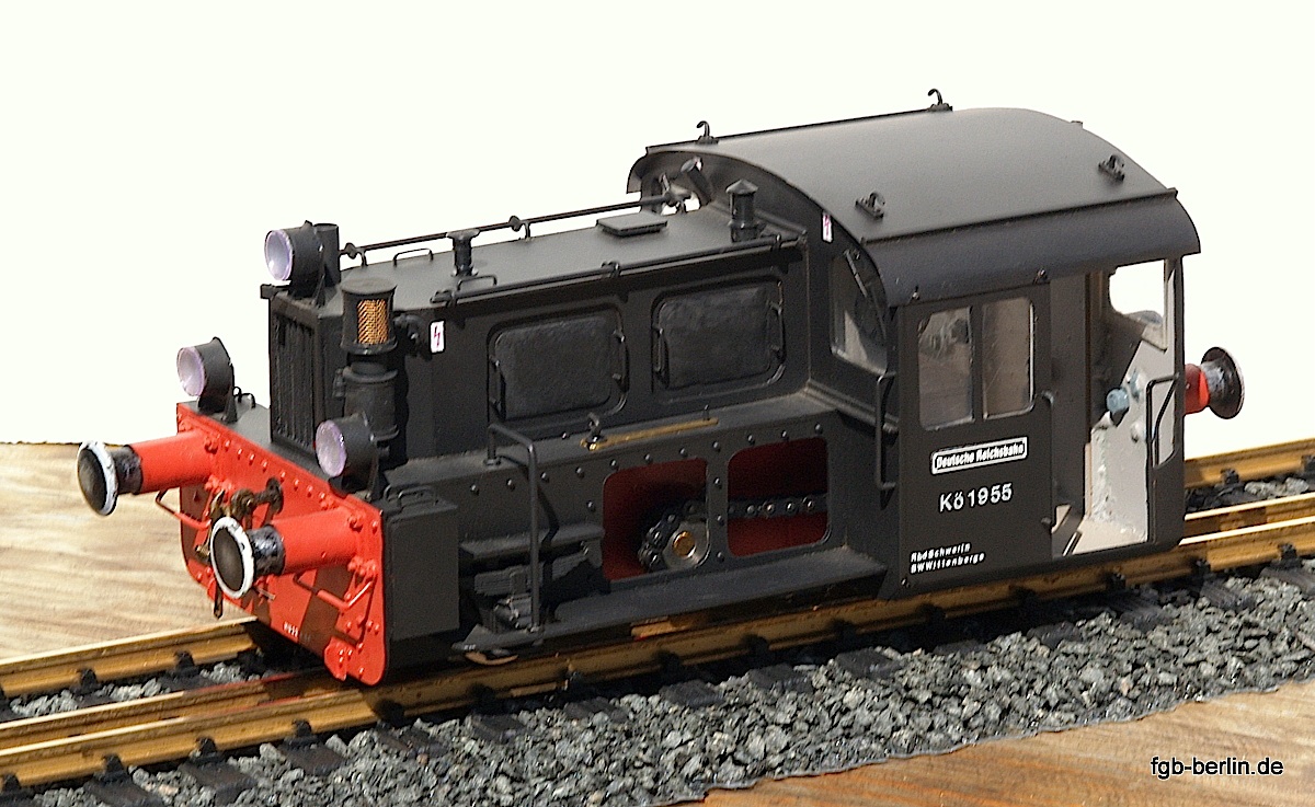 DR Diesellok (Diesel locomotive) Kö