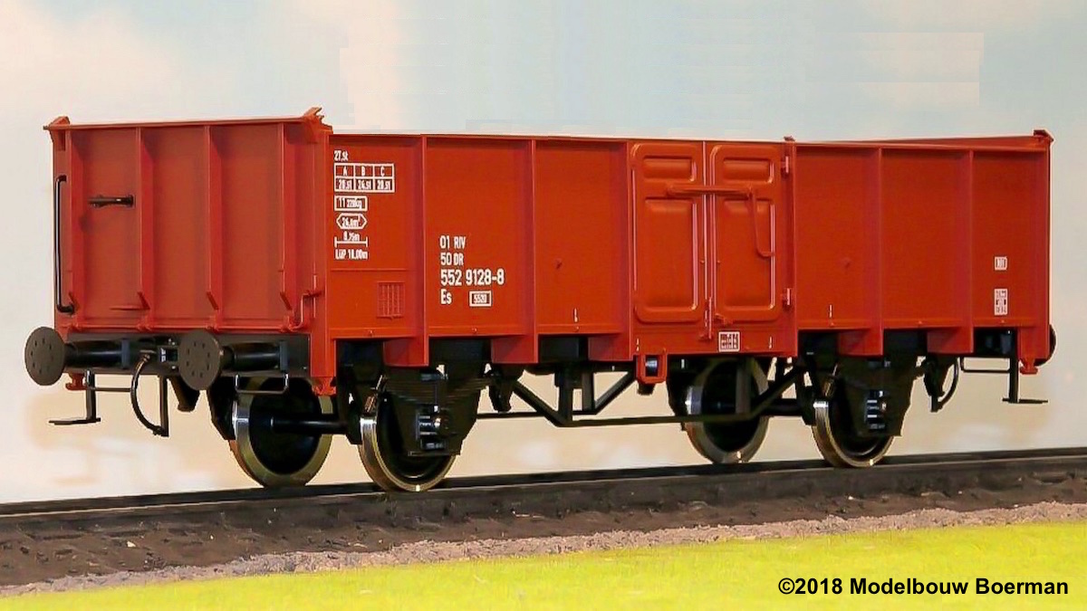 DR offener Güterwagen (Gondola) Es 5520, 552 9128-8