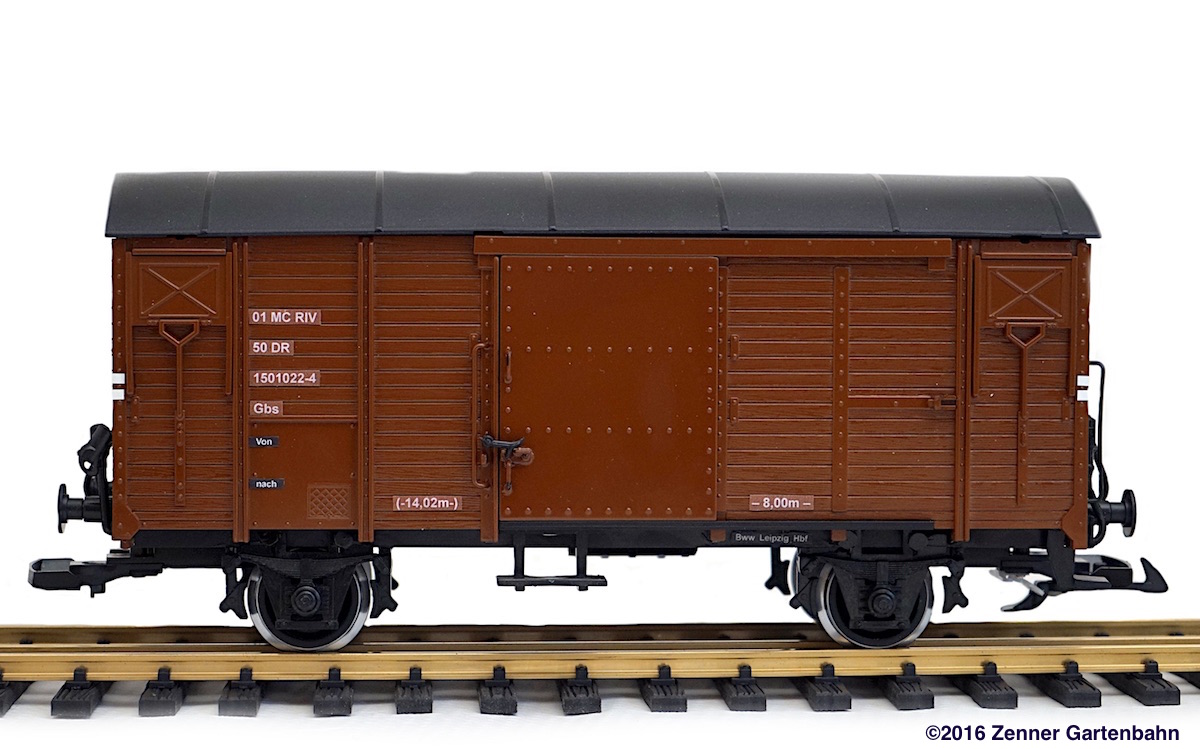 DR gedeckter Güterwagen (Boxcar) 1501022-4