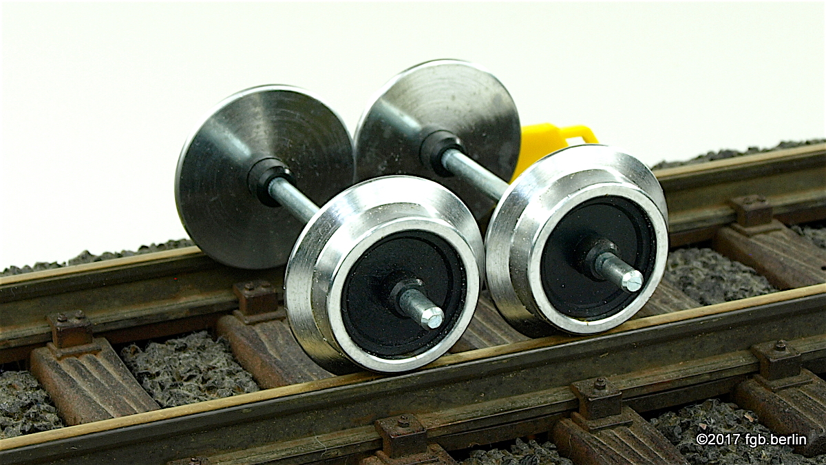LGB Metallachsen, Vollrad (Metal wheels, solid), 20 mm
