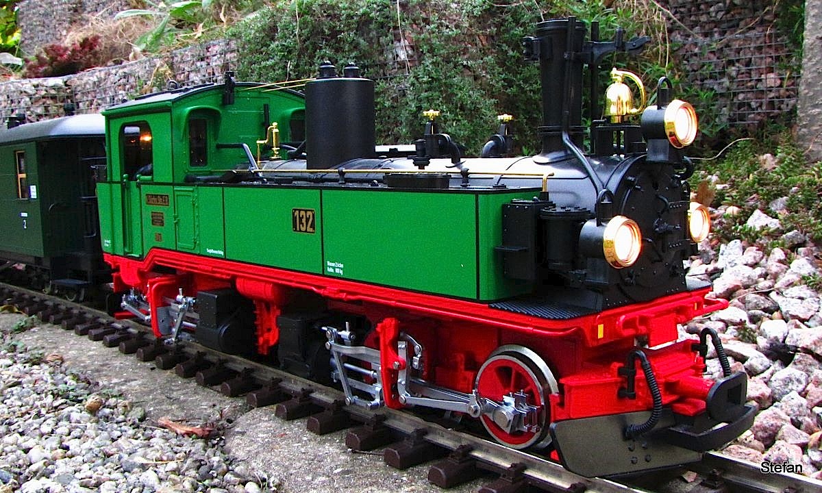 Sächsische Gelenklokomotive (Sachsen steam locomotive) IVk 132