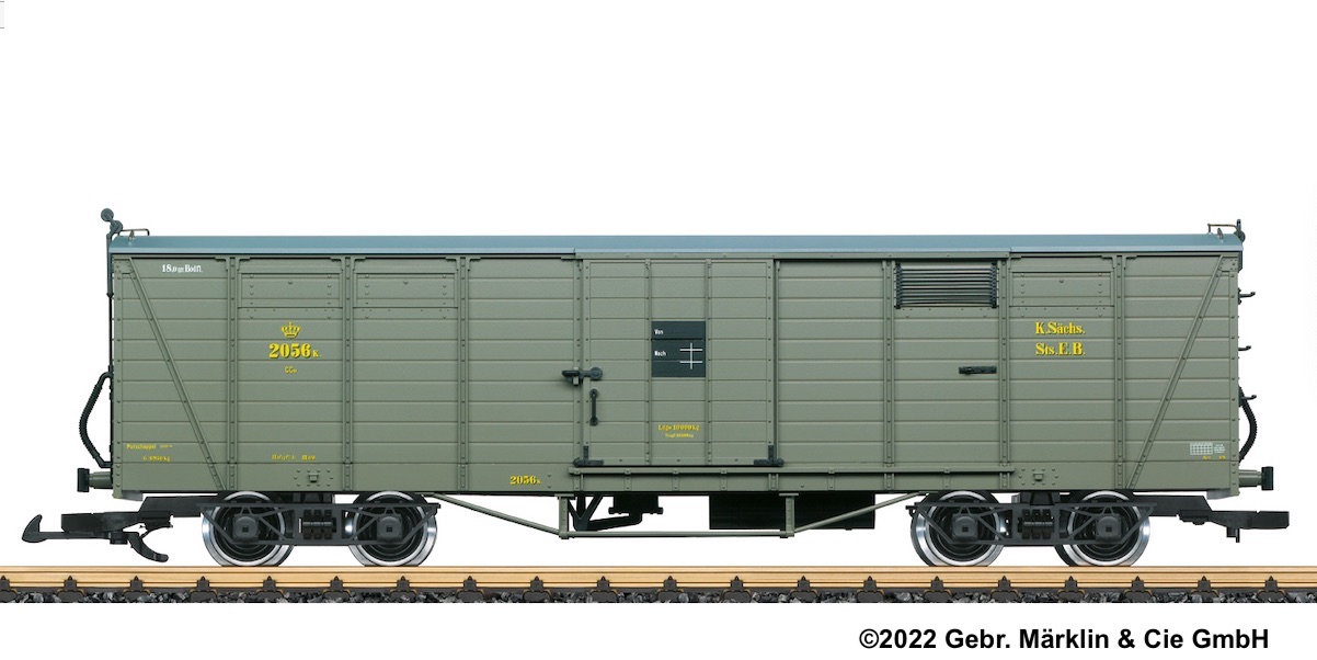 Sächsischer Güterwagen (Saxon Freight Car) GGw 2056