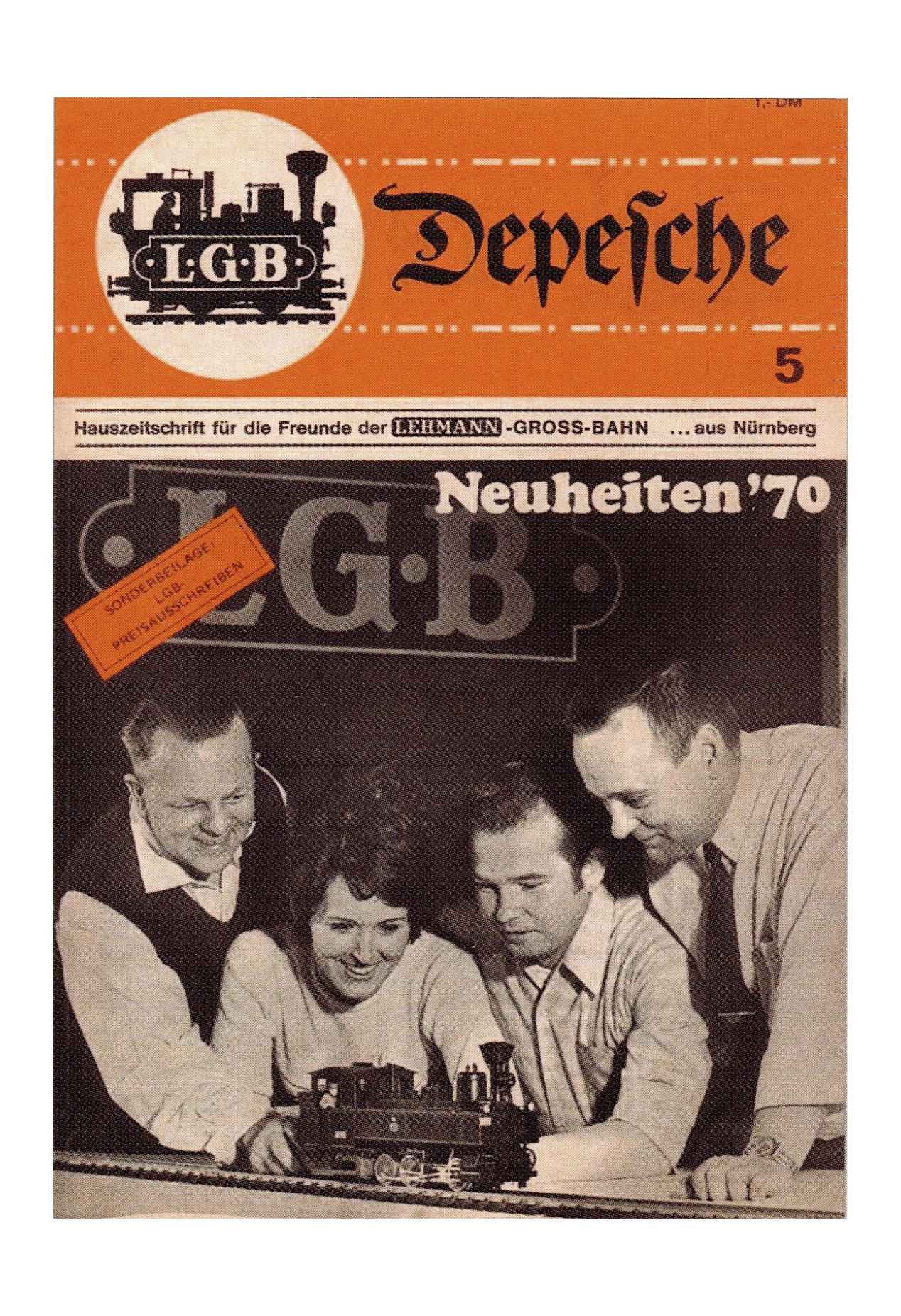 LGB Depesche 1970, No. 5