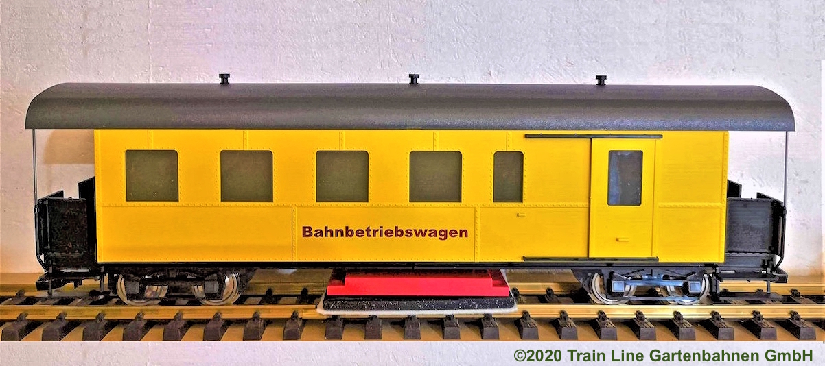 Bahndienst Reinigungswagen (Maintenance-of-Way Track Cleaning Car)