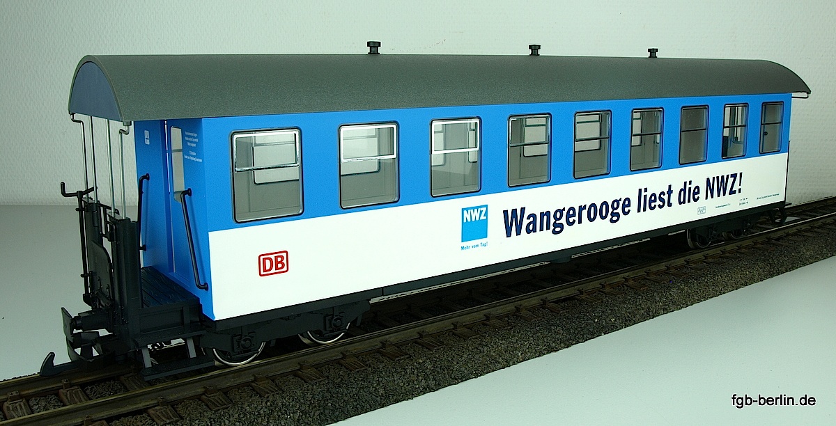 DB Wangerooge Personenwagen (Passenger car) - NWZ