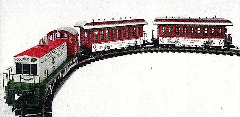 Weihnachts-Personenzug Set (Christmas passenger train set) 2000