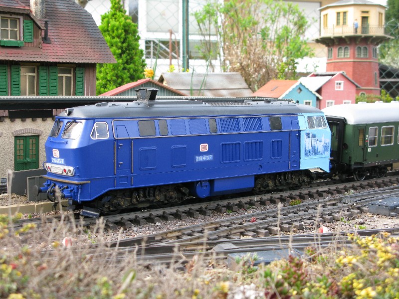 DB Diesellok (Diesel locomotive) König (King) Ludwig 218