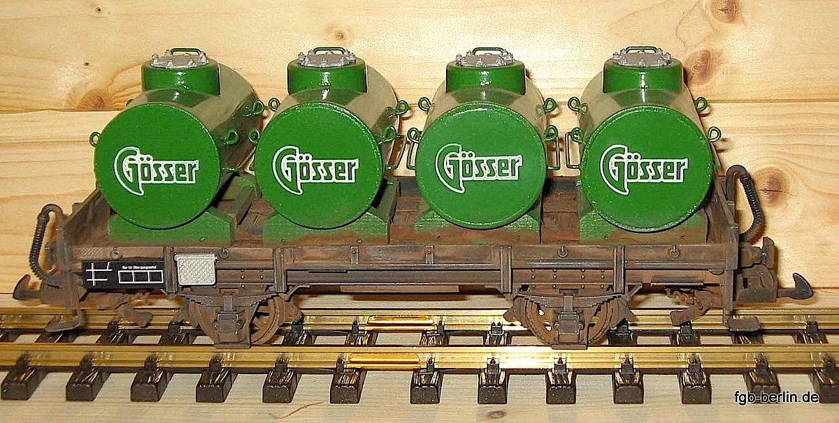 Biertankwagen (Tank car for beer) Gösser